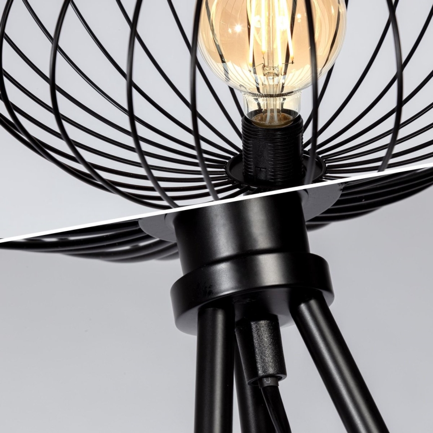 B.K. Licht 1470 - Lámpara de pie RETRO 1xE27/40W/230V