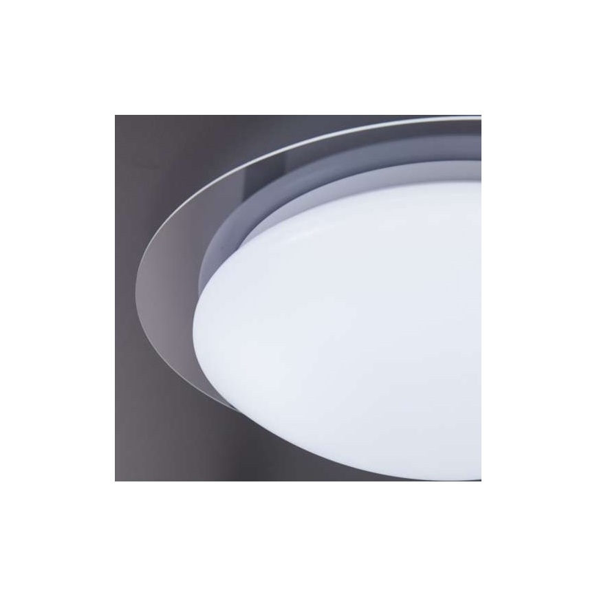 B.K.Licht BKL1025 - LED RGB Plafón del baño regulable ASKELLA LED/12W/230V IP44 + control remoto