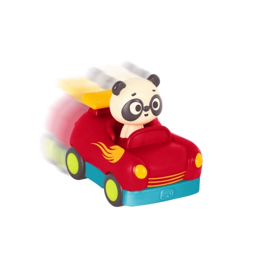 B-Toys - Coche con mando a distancia Panda Bingo 4xAA + 2xAAA