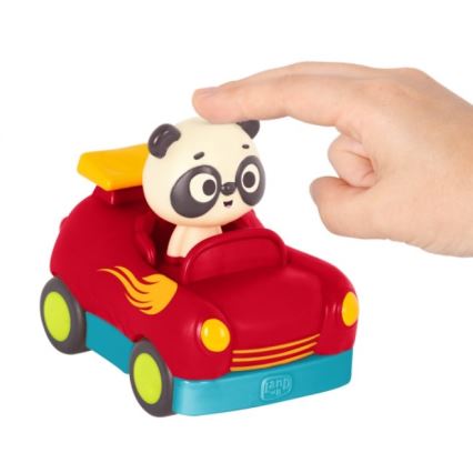 B-Toys - Coche con mando a distancia Panda Bingo 4xAA + 2xAAA
