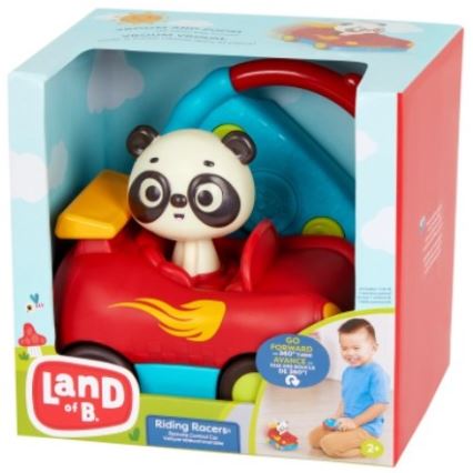 B-Toys - Coche con mando a distancia Panda Bingo 4xAA + 2xAAA