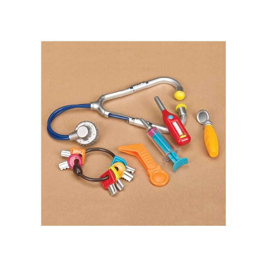 B-Toys - Juego de maletín veterinario Critter Clinic