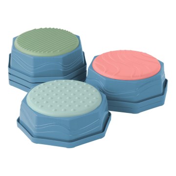 B-Toys - Piedras de equilibrio para niños BALANCE & HOP 6 pz