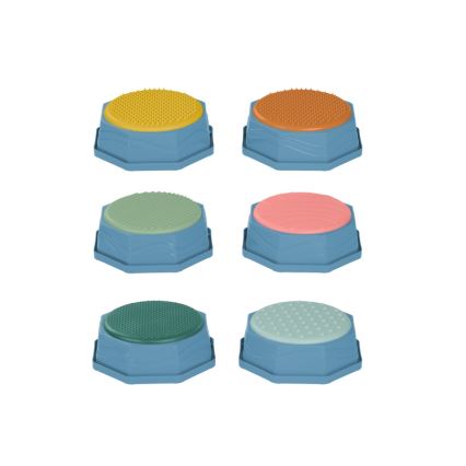 B-Toys - Piedras de equilibrio para niños BALANCE & HOP 6 pz