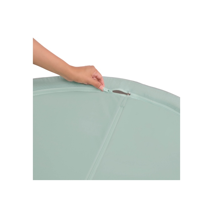 B-Toys - Piscina seca para niños con bolas diá. 89 cm gris/turquesa