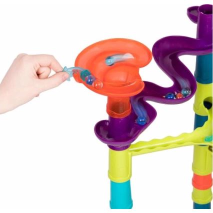 B-Toys - Pista de canicas MARBLE Deluxe 3xAG13