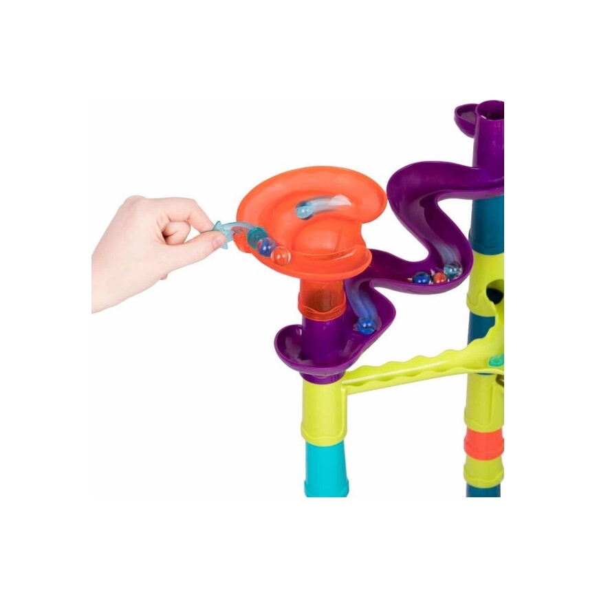 B-Toys - Pista de canicas MARBLE Deluxe 3xAG13
