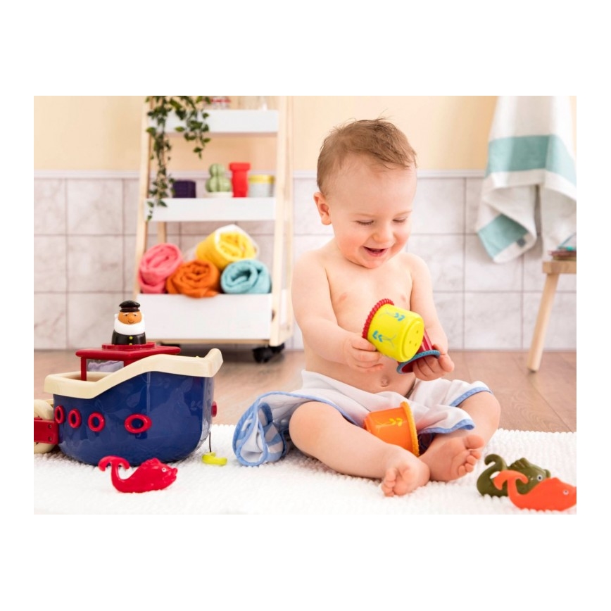 B-Toys - Set de juguetes de baño FISH & SPLISH