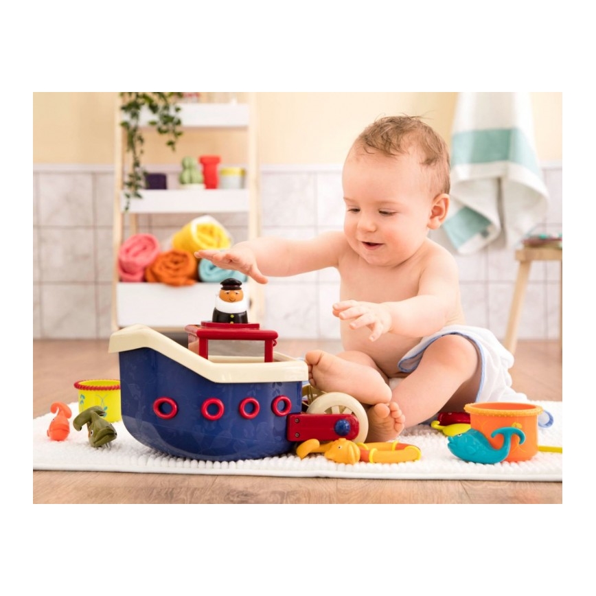 B-Toys - Set de juguetes de baño FISH & SPLISH