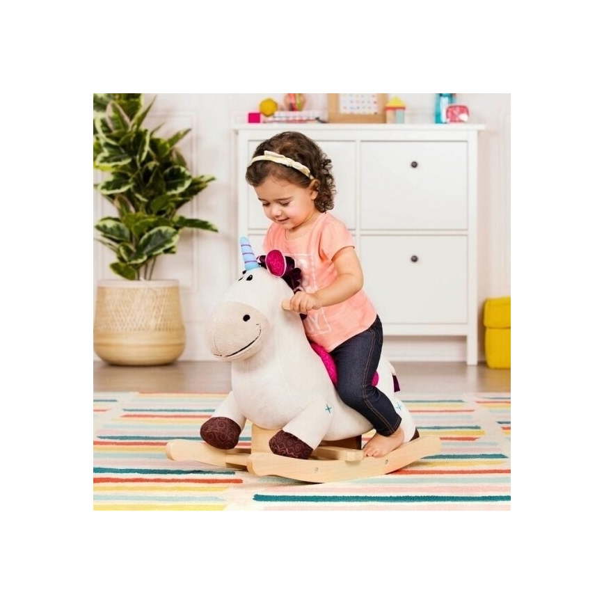 B-Toys - Unicornio mecedor DILLY DALLY Populus