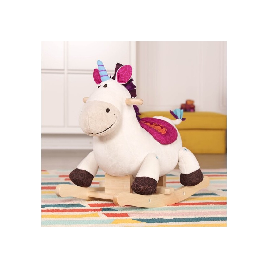 B-Toys - Unicornio mecedor DILLY DALLY Populus