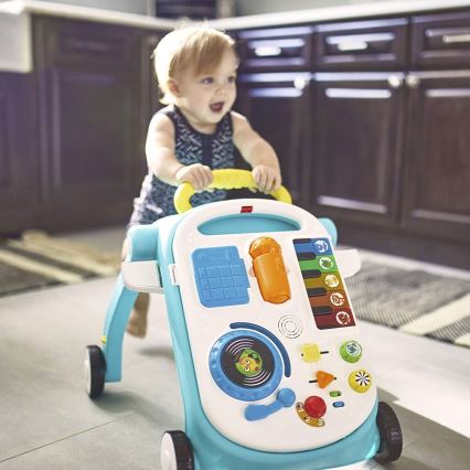 Baby Einstein - Andador para bebés con actividades 4en1 MUSICAL MIX ‘N ROLL 3xAA