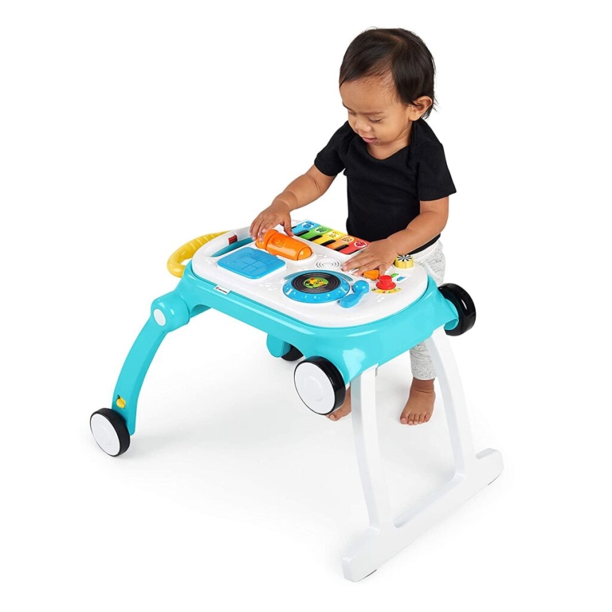 Baby Einstein - Andador para bebés con actividades 4en1 MUSICAL MIX ‘N ROLL 3xAA