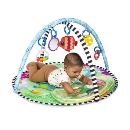 Baby Einstein - Manta de juego para niños Con alfombrilla de agua 2en1 SEA FLOOR EXPLORERS