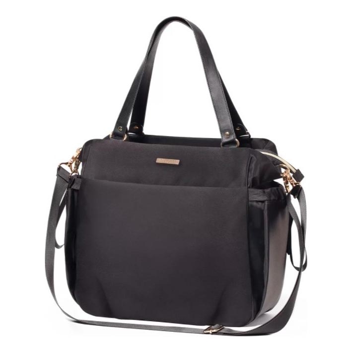 BabyOno - Bolso cambiador para cochecito Coco negro