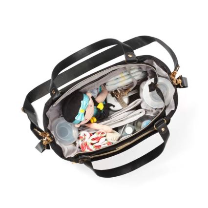 BabyOno - Bolso cambiador para cochecito Coco negro