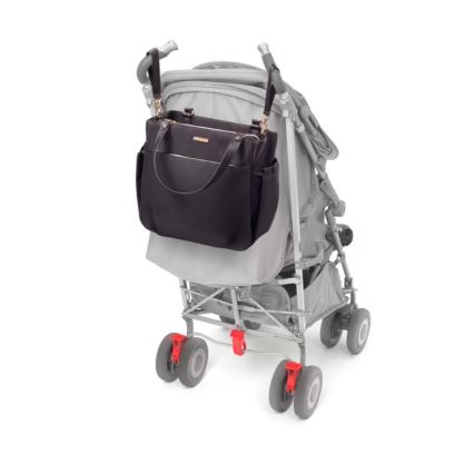 BabyOno - Bolso cambiador para cochecito Coco negro