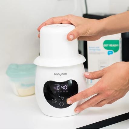 BabyOno - Calentador y esterilizador de biberones y comida para bebés HONEY