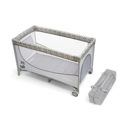 BabyOno - Cuna de viaje BASIC gris