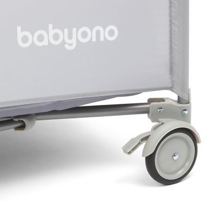 BabyOno - Cuna de viaje BASIC gris