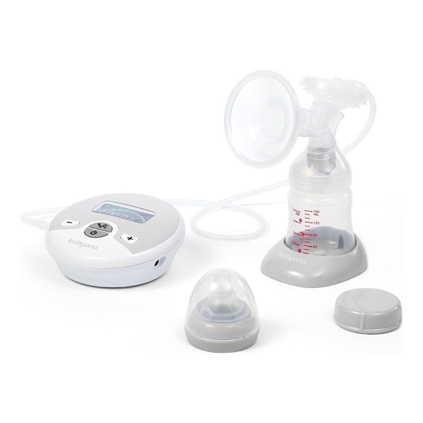BabyOno - Extractor de leche eléctrico Nurse Pro 4xAA/6V 1000 mAh