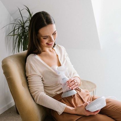 BabyOno - Extractor de leche eléctrico Nurse Pro 4xAA/6V 1000 mAh