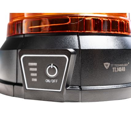 Baliza LED de advertencia LED/12-24V IP65 + mando a distancia