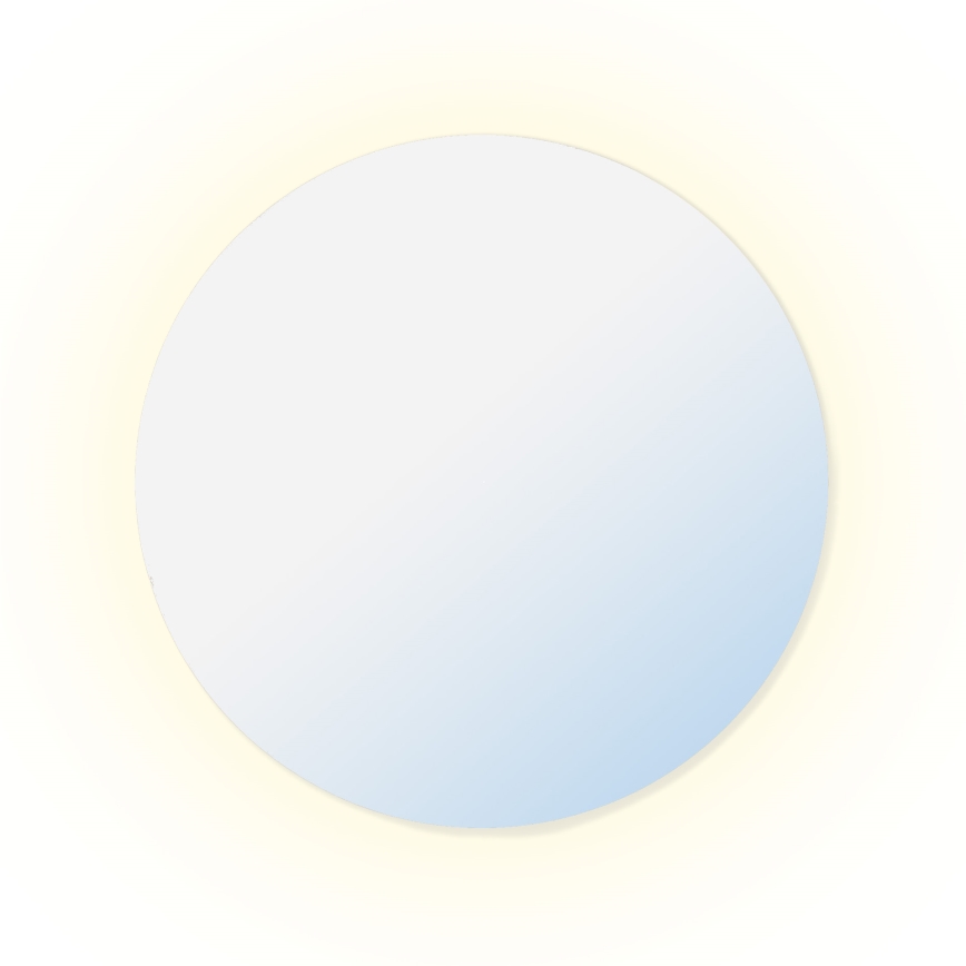 Baltica Design - Espejo de pared para baño retroiluminado BRIGHT LED/15W/230V 4500K Ø 100 cm IP65