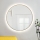 Baltica Design - Espejo de pared para baño con iluminación integrada BRIGHT LED/15W/230V/4500K, diámetro 90 cm, IP65, dorado