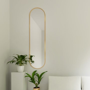 Baltica Design - Espejo de pared TINY BORDER 155x40 cm dorado