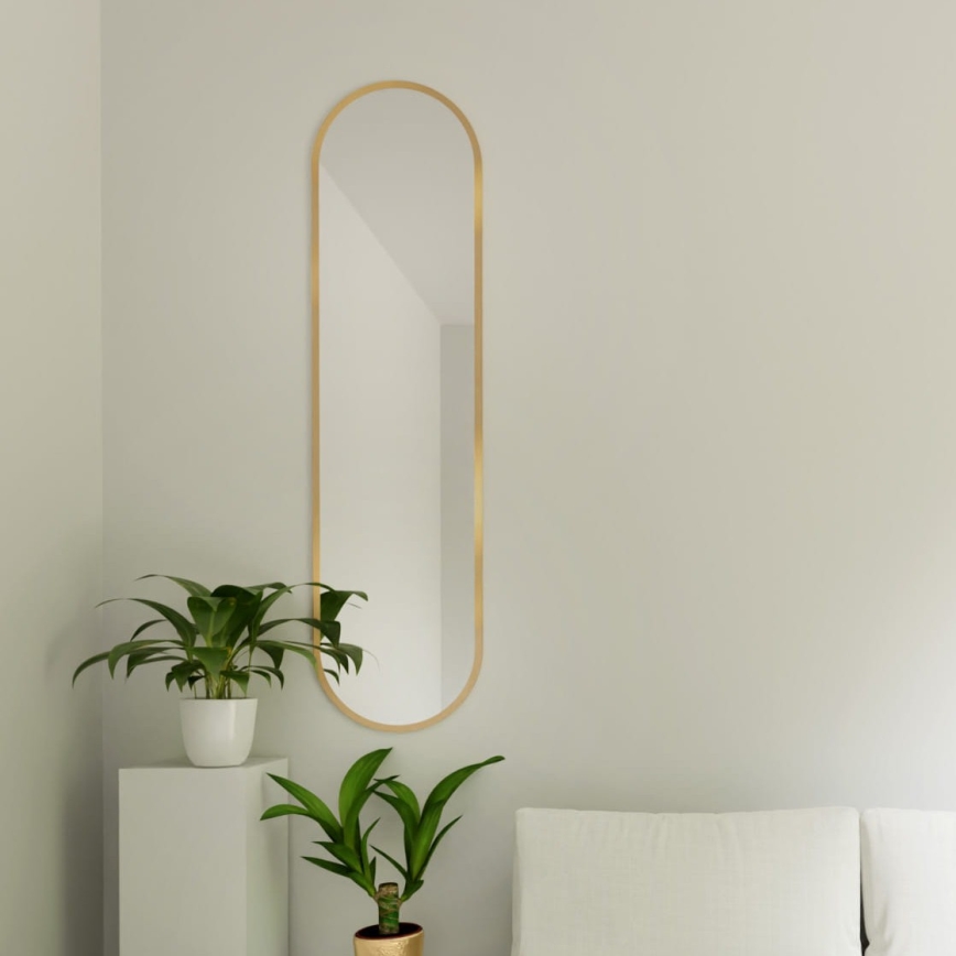Baltica Design - Espejo de pared TINY BORDER 155x40 cm dorado