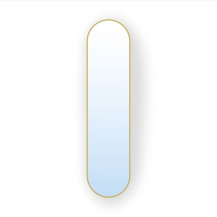 Baltica Design - Espejo de pared TINY BORDER 155x40 cm dorado