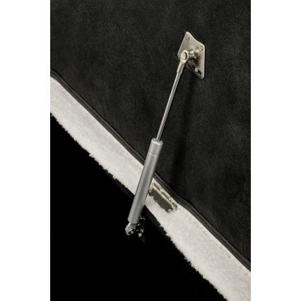 Banco con espacio de almacenamiento AVEIRO 46x120 cm blanco