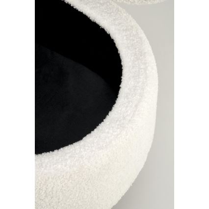 Banco con espacio de almacenamiento AVEIRO 46x120 cm blanco