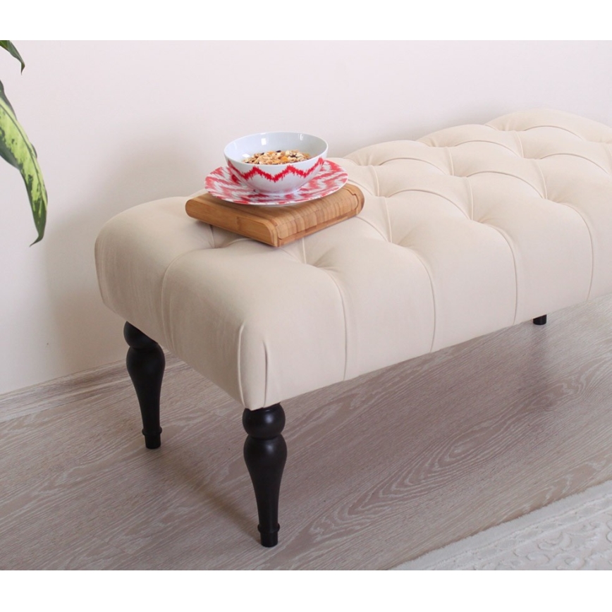 Banco DIXI color crema