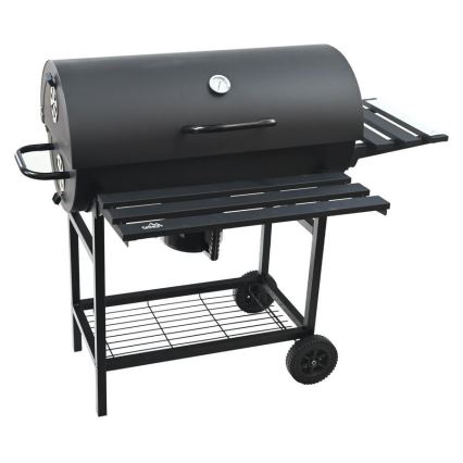 Barbacoa de carbón negra