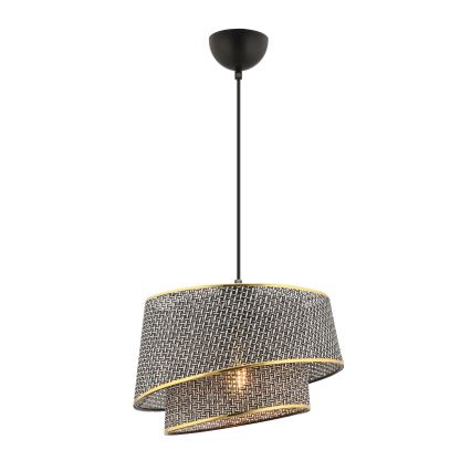 BARETTE Lámpara Colgante 1xE27/60W/230V Gris/Dorado