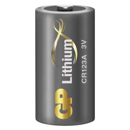 Batería de litio CR123A GP LITHIUM 3V/1400 mAh