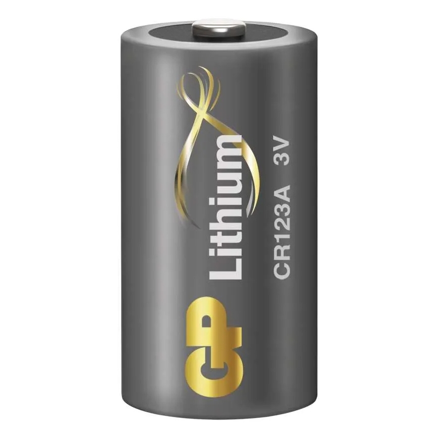 Batería de litio CR123A GP LITHIUM 3V/1400 mAh