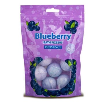 Bath bomb PROVENCE 6 pz blueberry