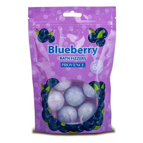 Bath bomb PROVENCE 6 pz blueberry