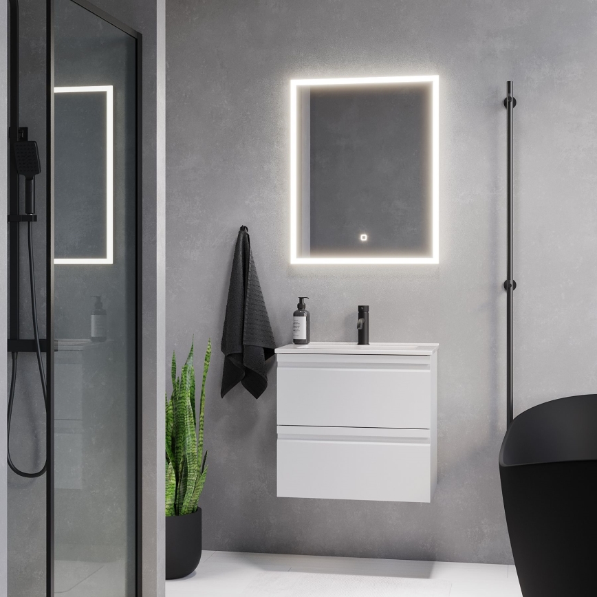 BATH DELUXE 01-060-07-58-00 - Espejo de baño LED con retroiluminación FORNAES LED/14,3W/230V IP44