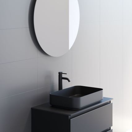 BATH DELUXE 01-080-00-58-00 - Espejo de baño NORDBORG d. 80 cm