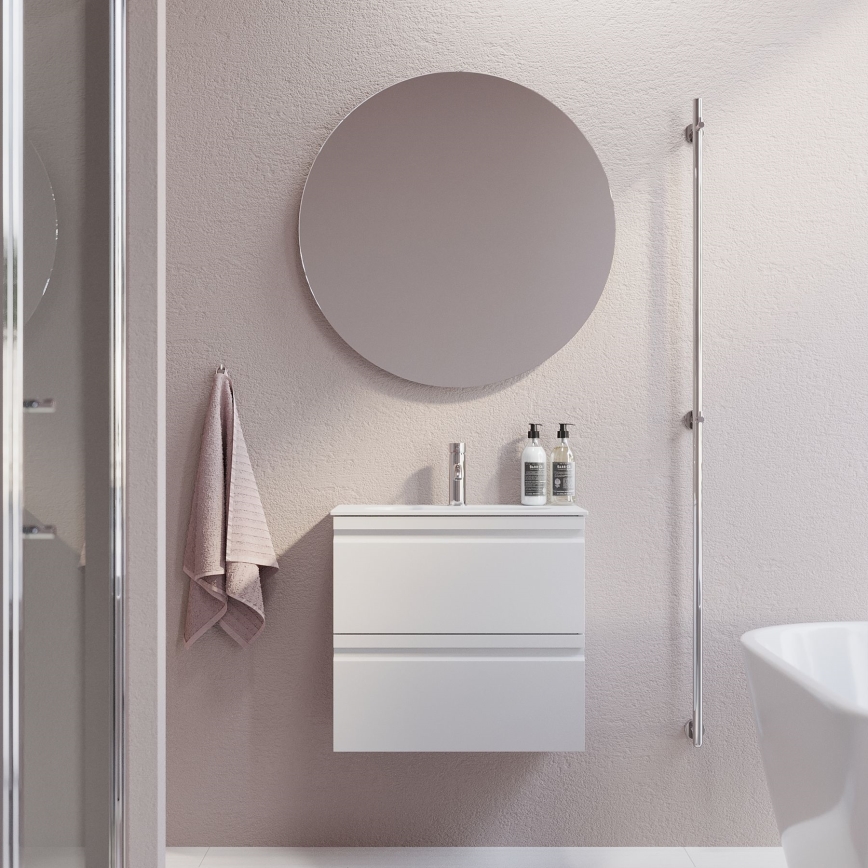 BATH DELUXE 01-080-00-58-00 - Espejo de baño NORDBORG d. 80 cm