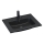 BATH DELUXE 06-060-27-02-00 - Lavabo empotrado HYGE 61x46 cm cerámica/negro