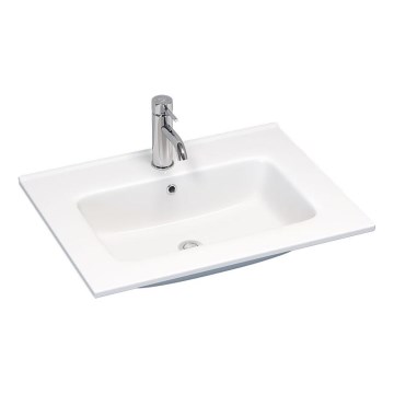 BATH DELUXE 06-060-27-11-00 - Lavabo empotrado LILLESNAD 61x46 cm cerámica/blanco