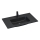 BATH DELUXE 06-080-27-02-00 - Lavabo empotrado HYGE 81 x 46 cm cerámica/negro