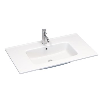 BATH DELUXE 06-080-27-11-00 - Lavabo encastrado LILLESNAD 81x46 cm cerámica/blanco