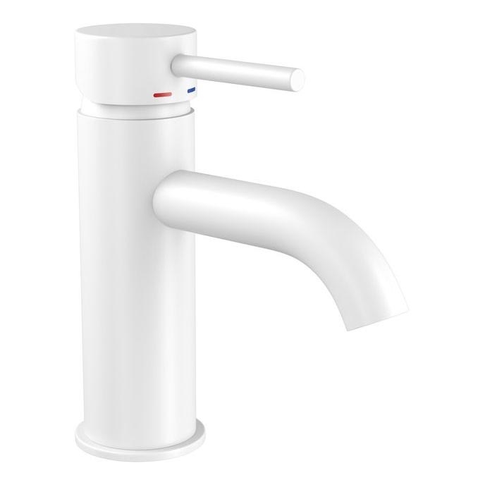 BATH DELUXE 28-005-01-01-04 - Grifo de lavabo DRAGOR 15,6 cm blanco mate