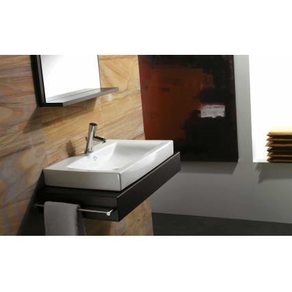 Bathco 0023 - Lavabo encastrado MANCHESTER 70x45 cm porcelana/blanco